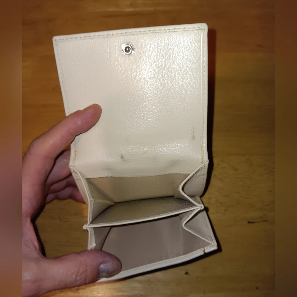 Christian Dior Floral Trotter Fold Wallet